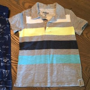 OshKosh B'gosh Shirts & Tops - Boys 4T Polo Bundle OshKosh B'gosh Shirts & Tops - Boys 4T Polo Bundle